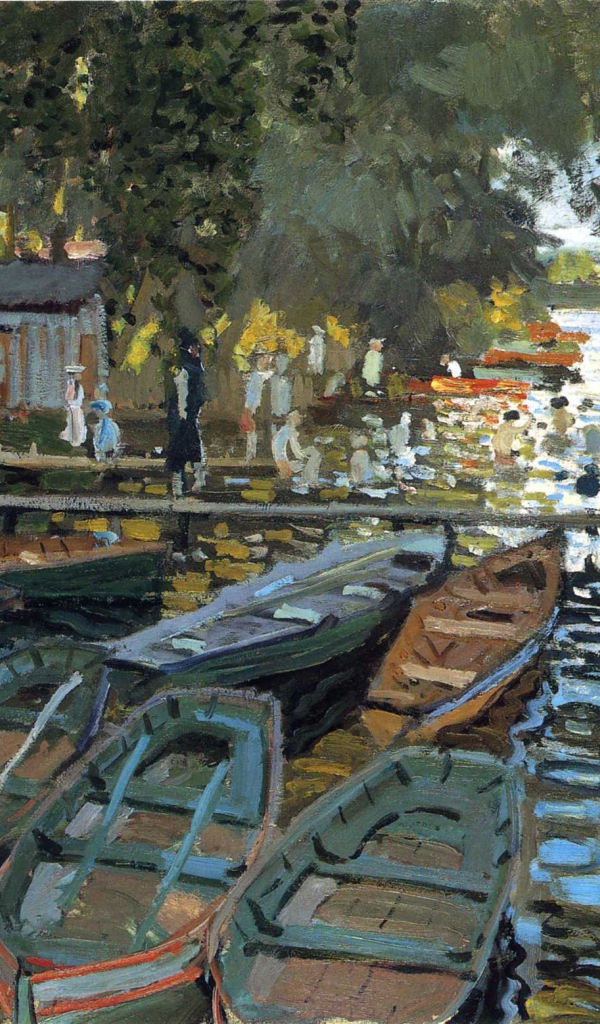 Картина Моне - Порт