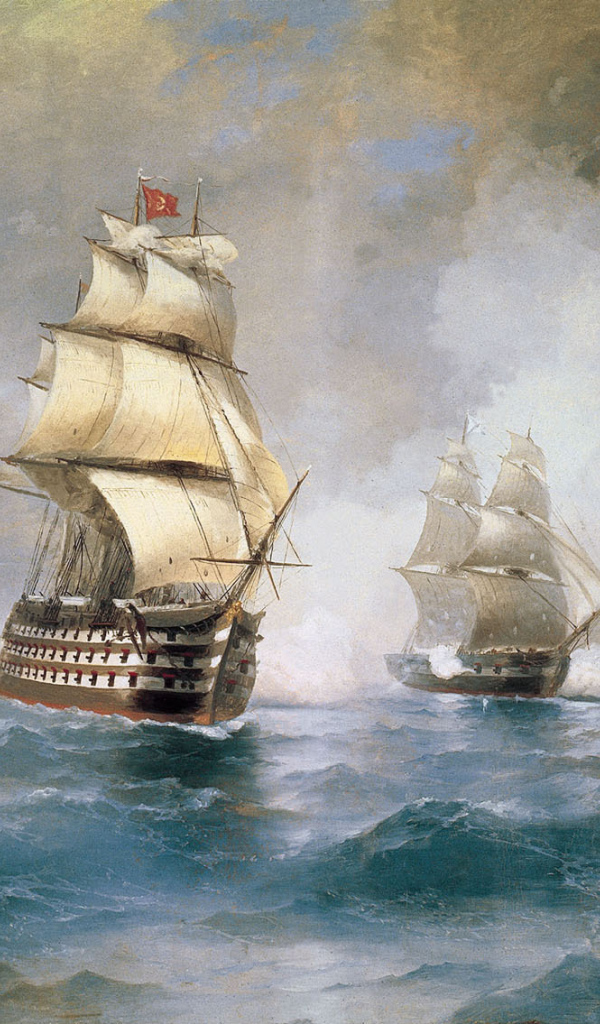 Картина Никаса Сафронова - Корабли