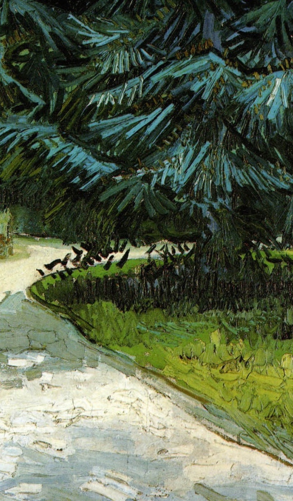 Картина Винсента Ван Гога - огромное дерево