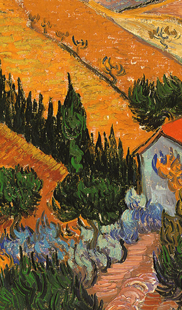 Картина Винсента Ван Гога - Пейзаж