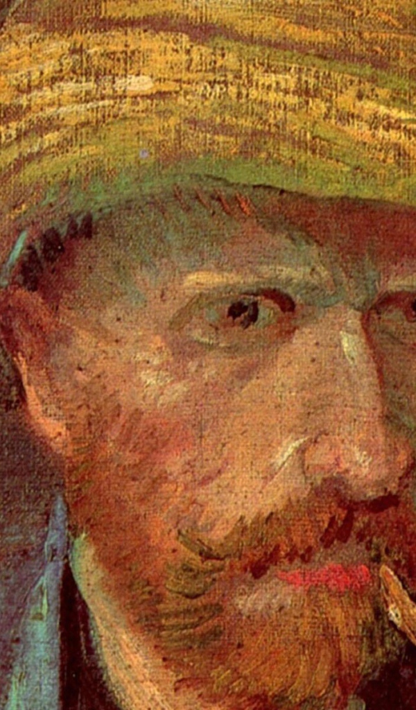 Картина Винсента Ван Гога - Человек в шляпе