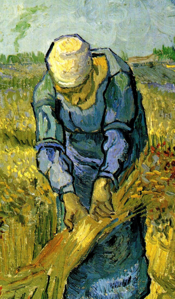 Картина Винсента Ван Гога - Крестьянка