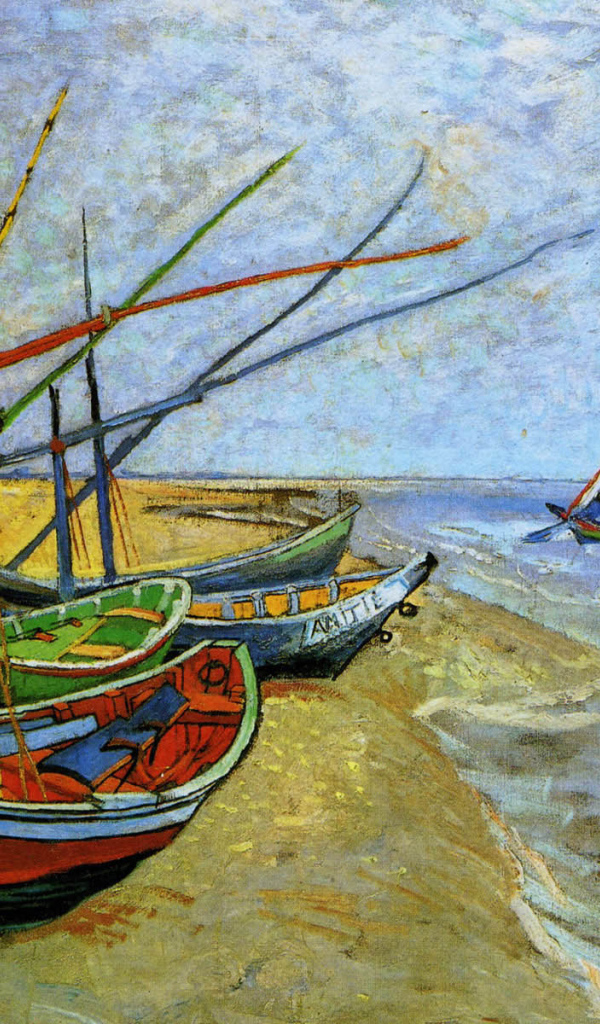 Картина Винсента Ван Гога - Корабли