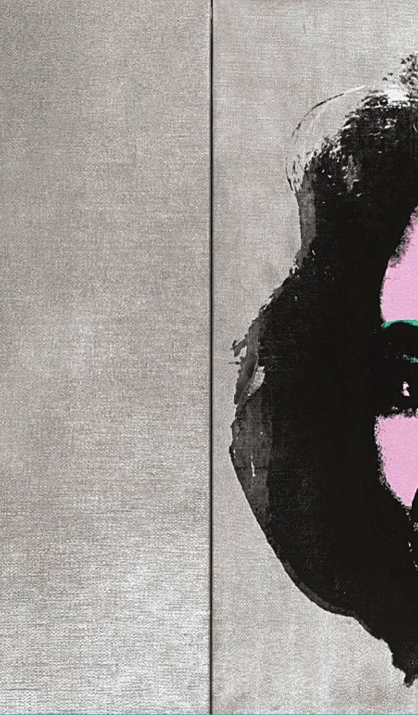 Картина Энди Уорхола красивой женщины