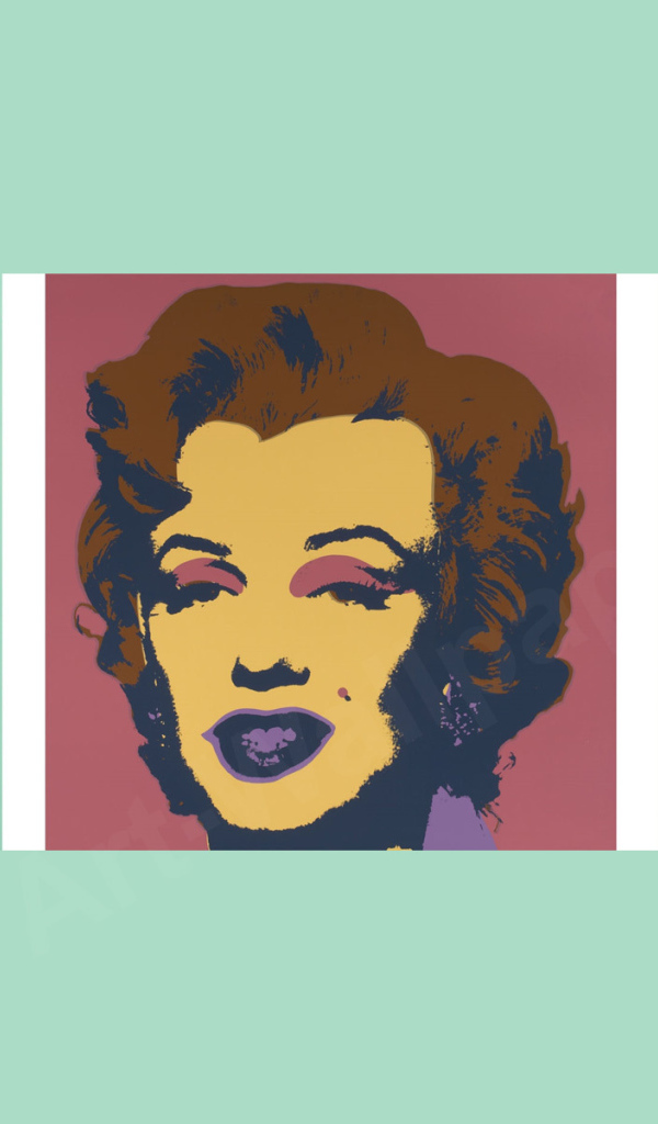 Картина Энди Уорхола три головы