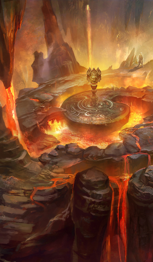 Потоки лавы