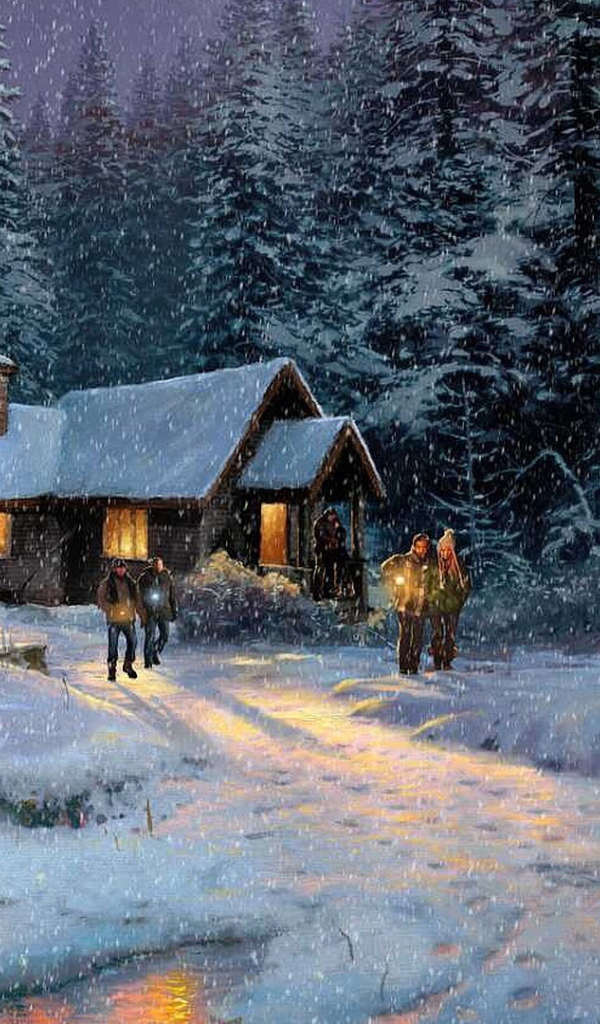 Картина Кинкейд Рождество