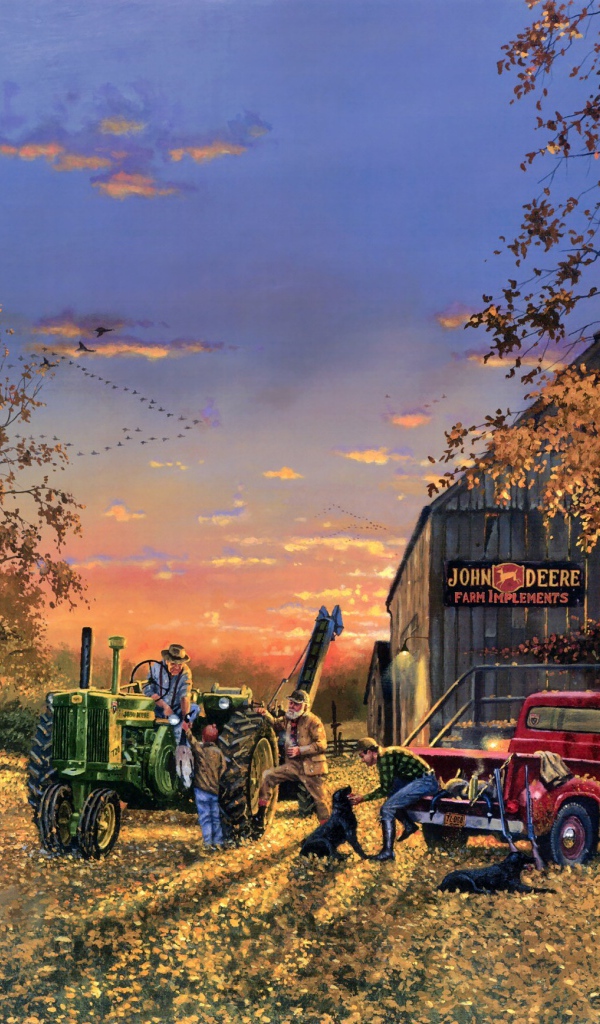 Время уборки урожая