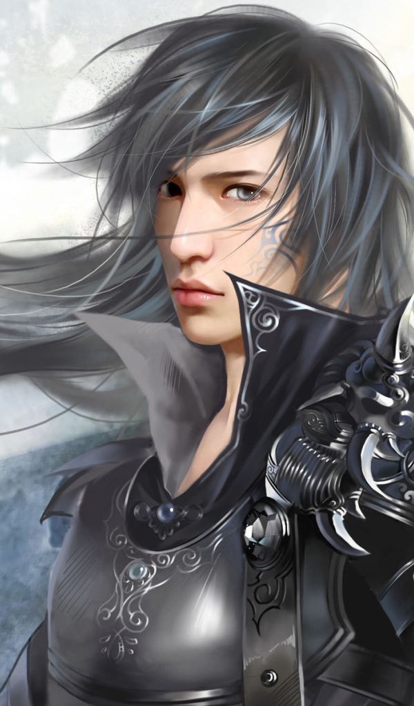 Воин в доспехах