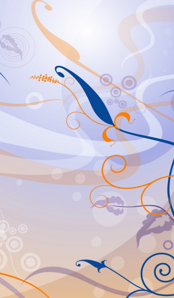 Желто голубой векторный проект