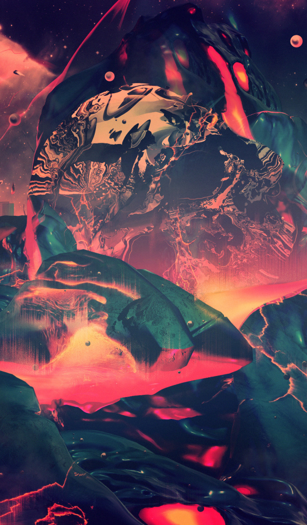  Абстрактные Потоки лавы