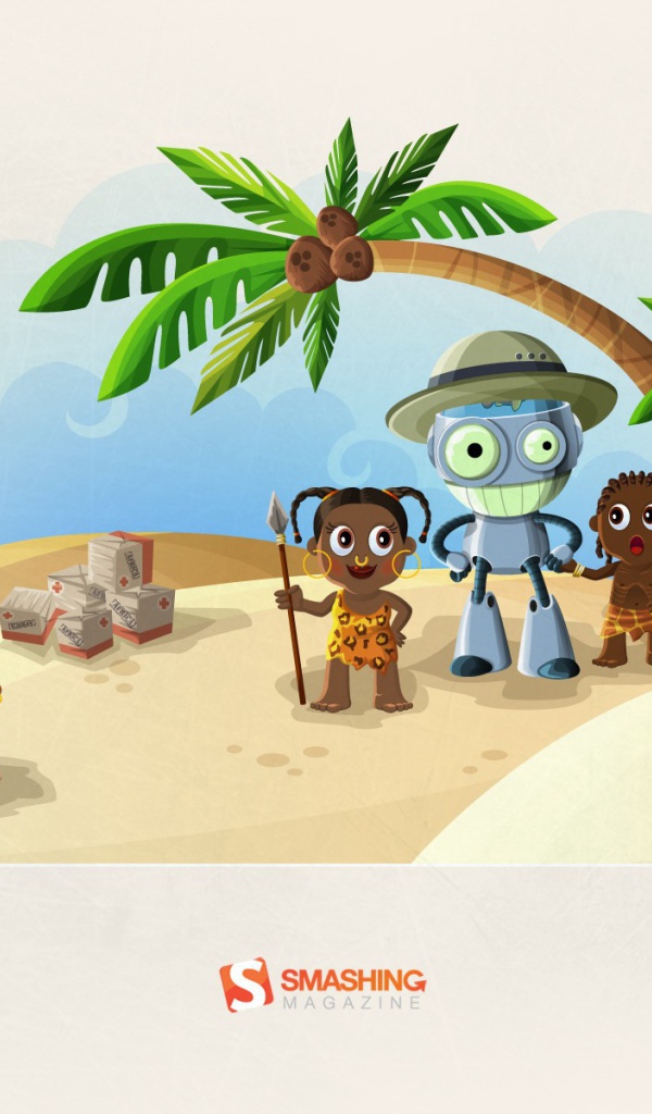 Робот в Африке