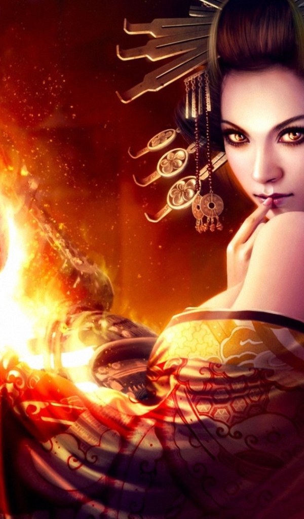 Человек сгорел от любви