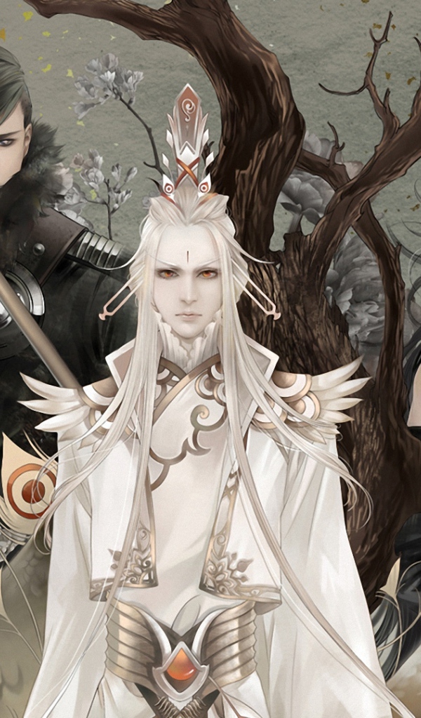 Ангел около дерева