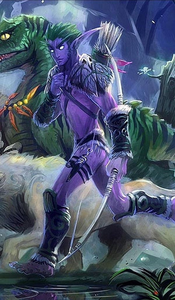 Звери и синий человек