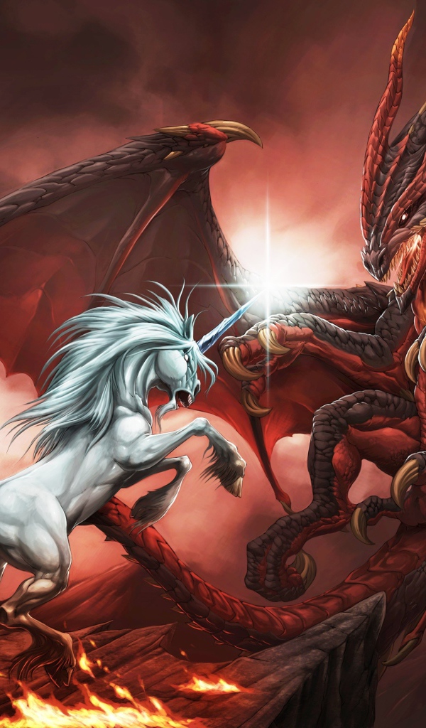 Битва лошади и дракона