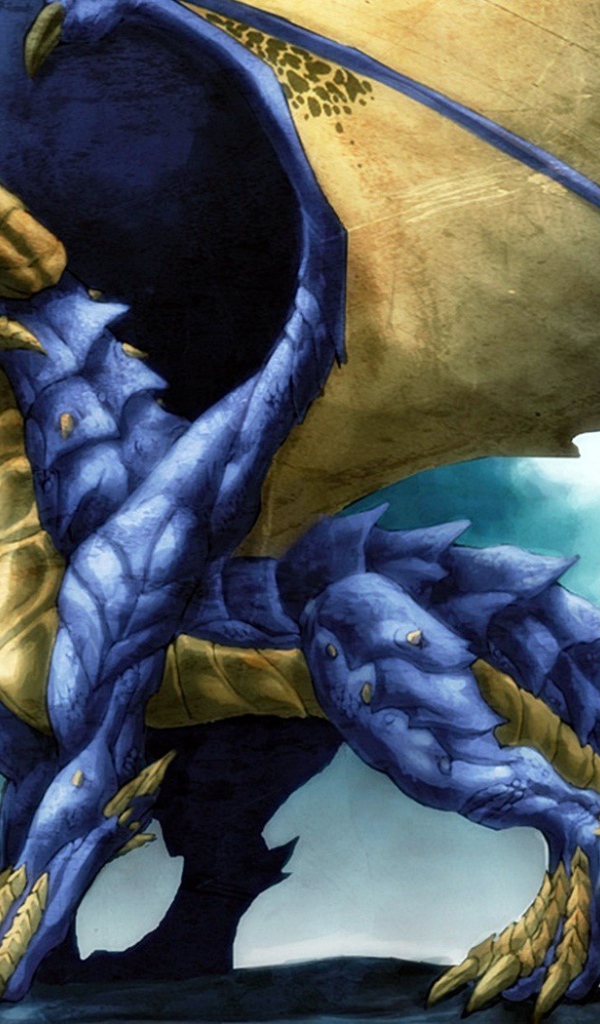 Синий дракон