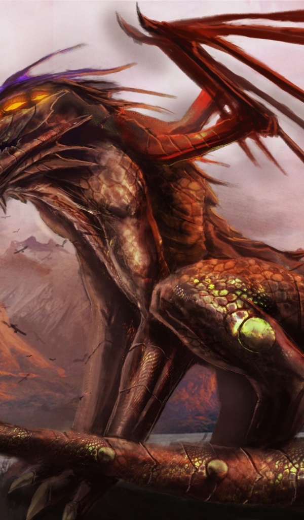 Дракон сидит у моря