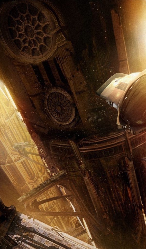 Герой в фантастическом городе