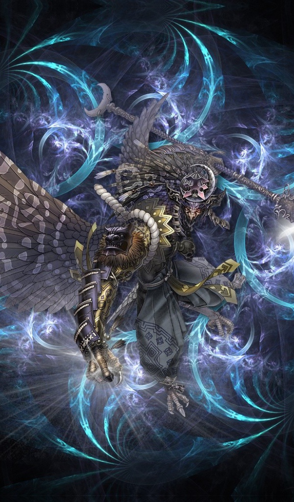 Монстр с куриными лапами