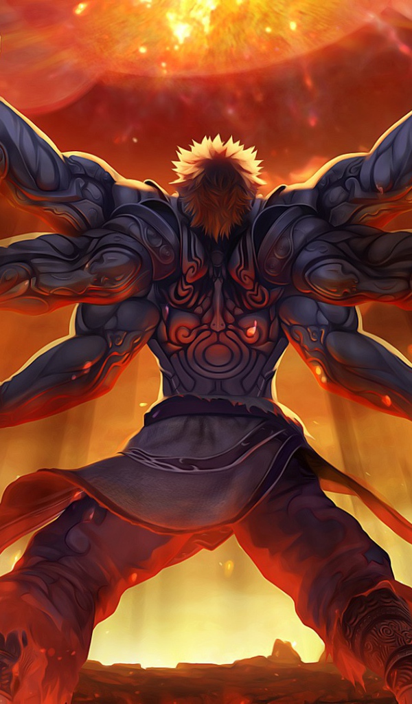 Шестирукий монстр