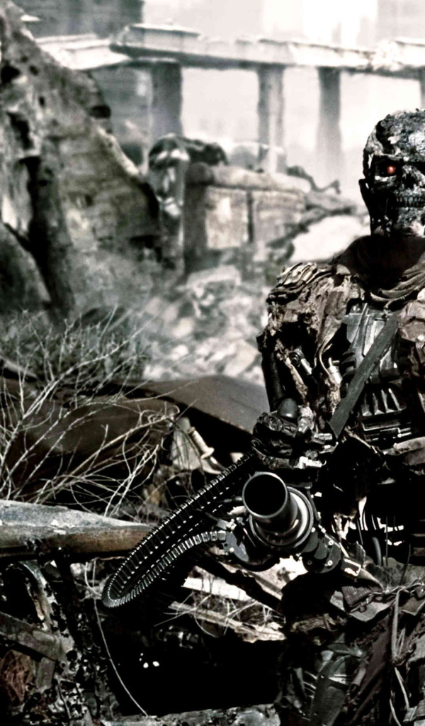 Терминатор среди развалин