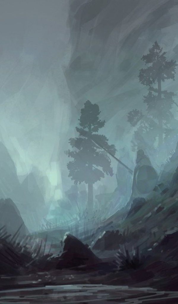 Викинги в лесу