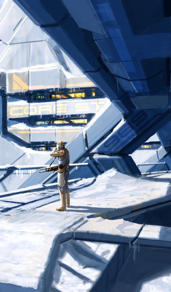 Человек на станции