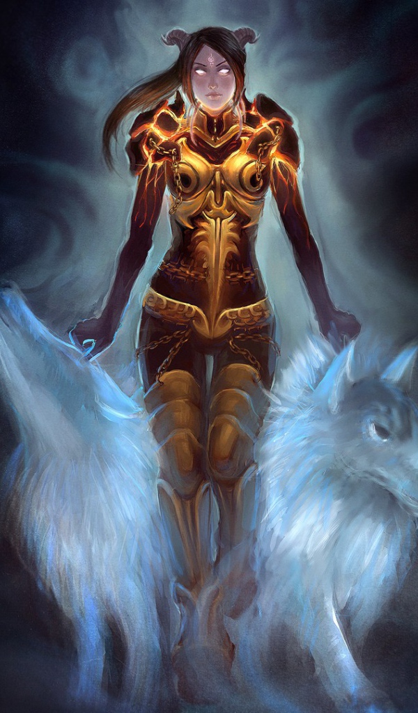 Шаман и волк