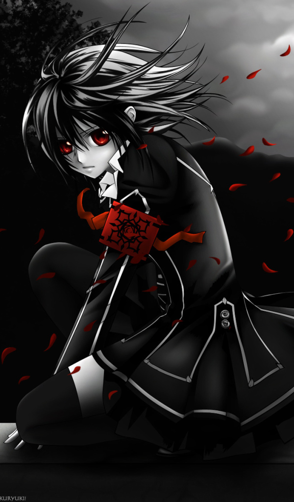 Девушка вампир из Аниме