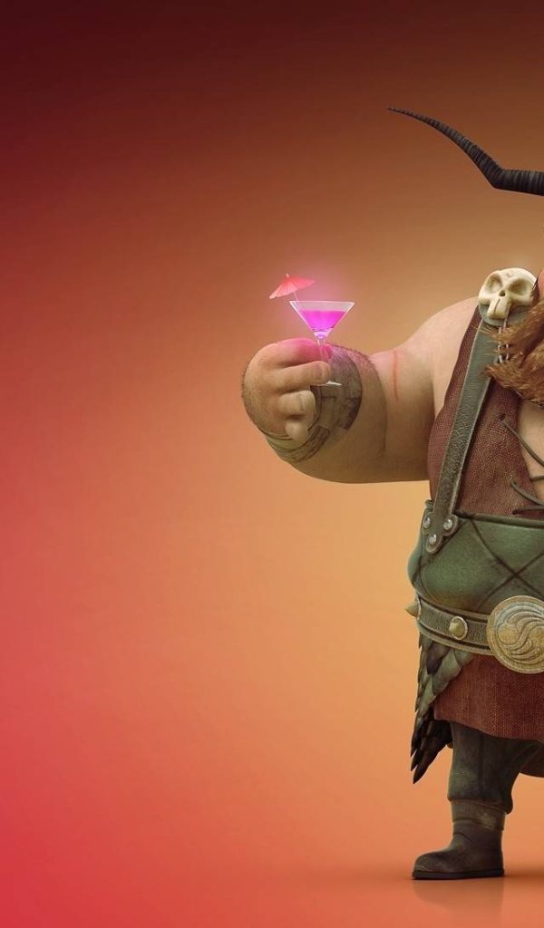 Викинг из мультфильма