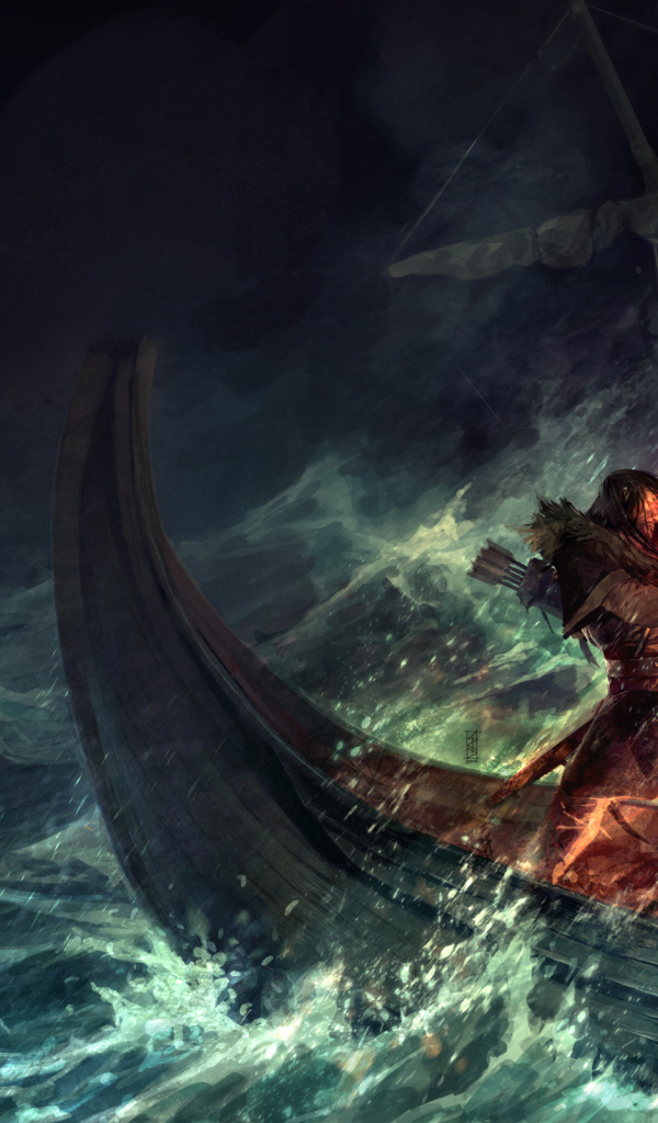 Викинги сражаются со стихией