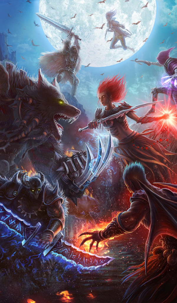 Война вампиров с оборотнями