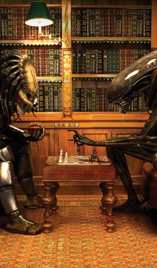 Инопланетяне играют в шахматы