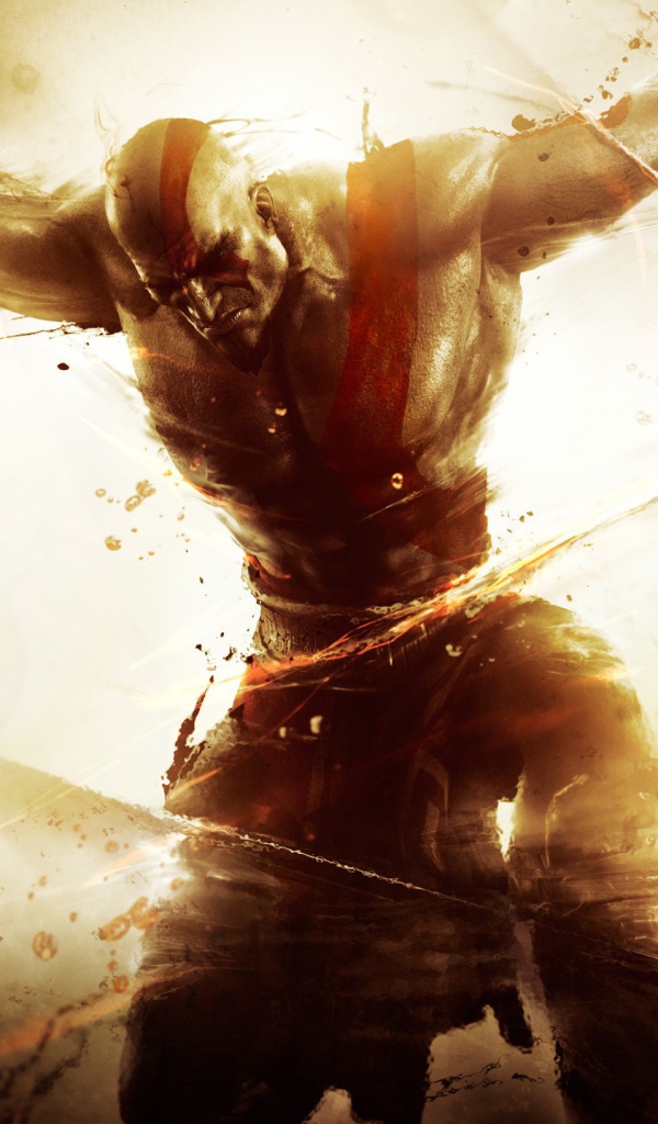 Рисунок фантастического воина