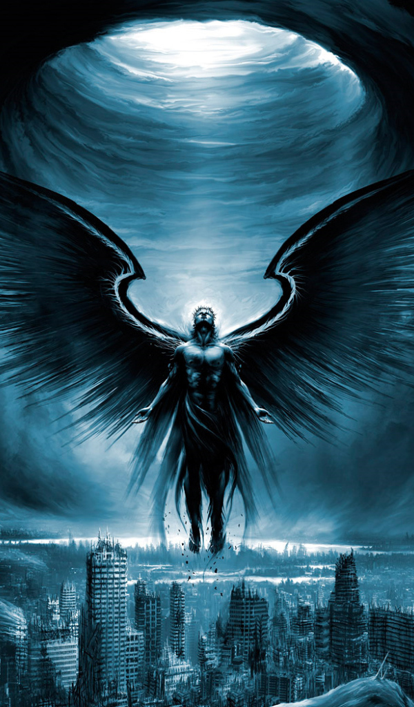 Черный ангел пришел на землю