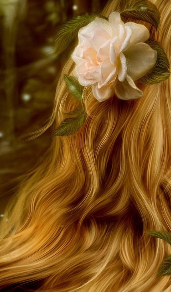 Блондинка с кровью на губах