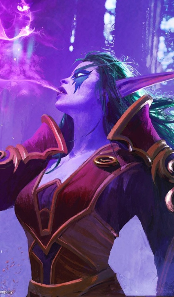 Лесная огненная фея 