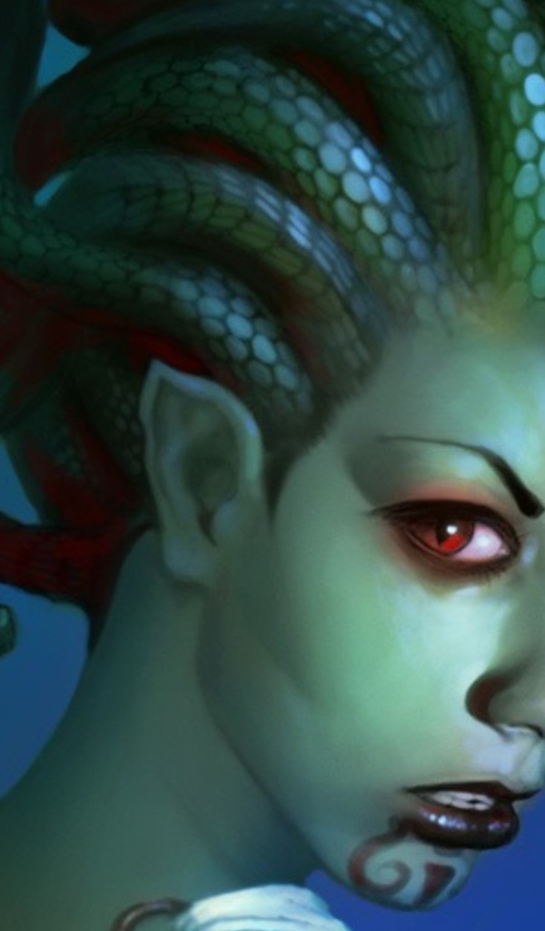 Медуза Гаргона со змеями