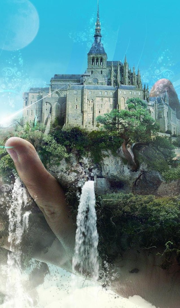 Дворец на руке