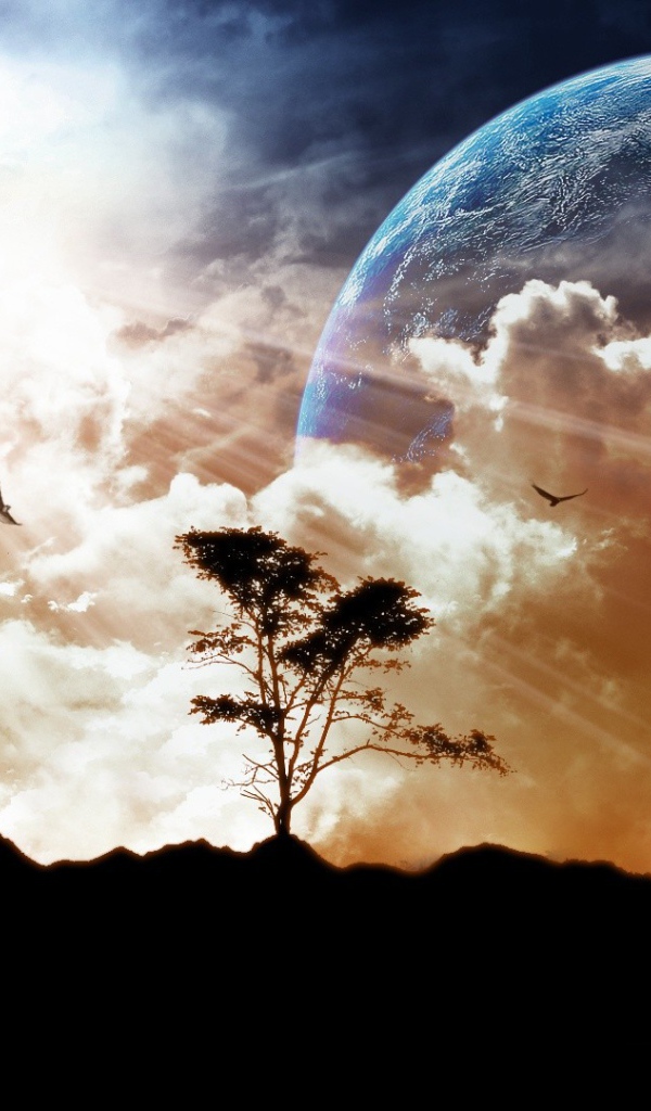 Планеты за облаками