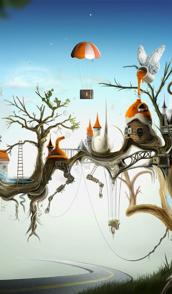 Город на деревьях