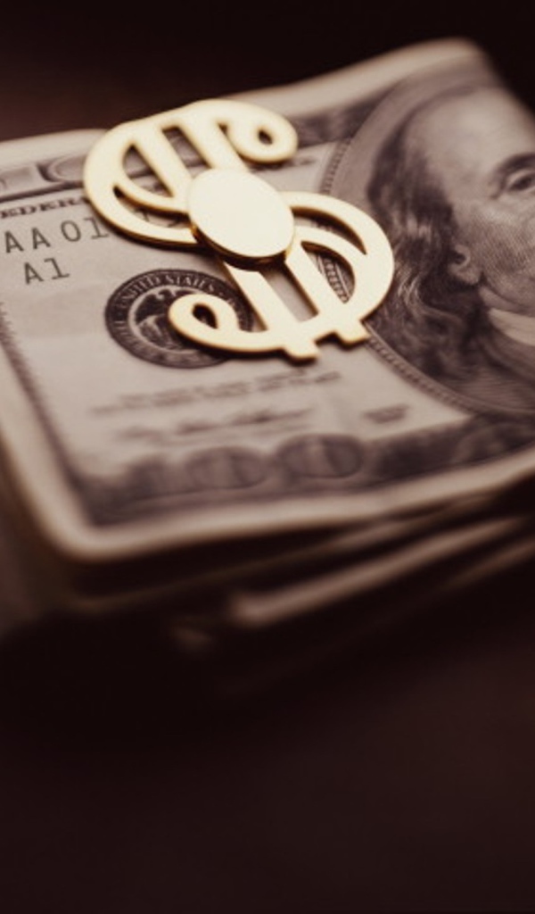 Заколка для долларов