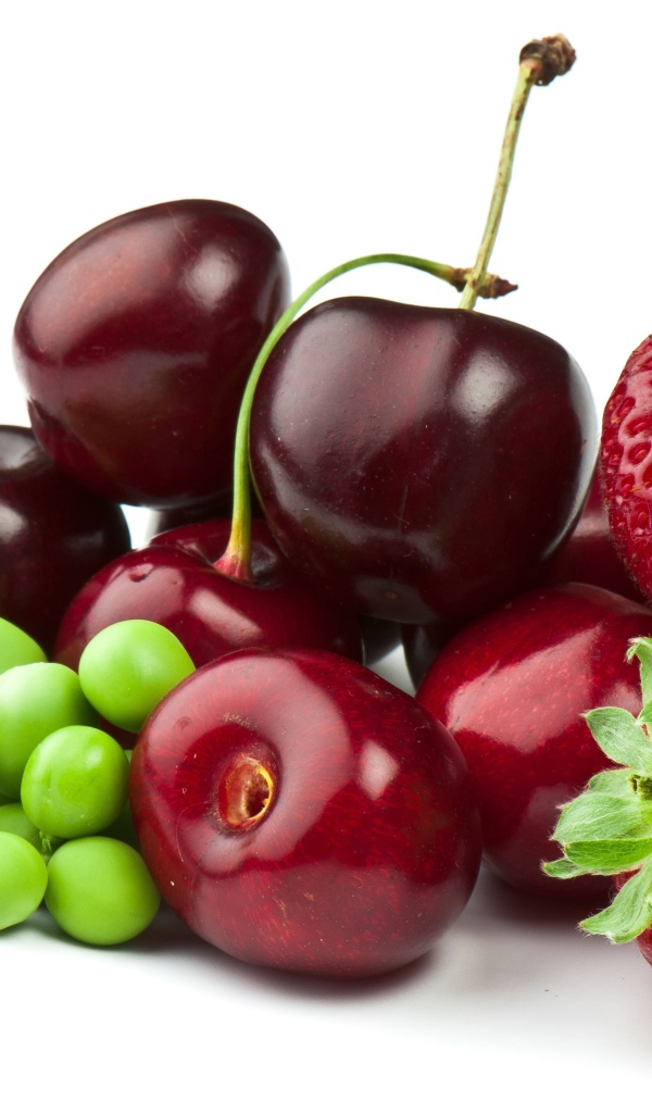 Ягоды и горох