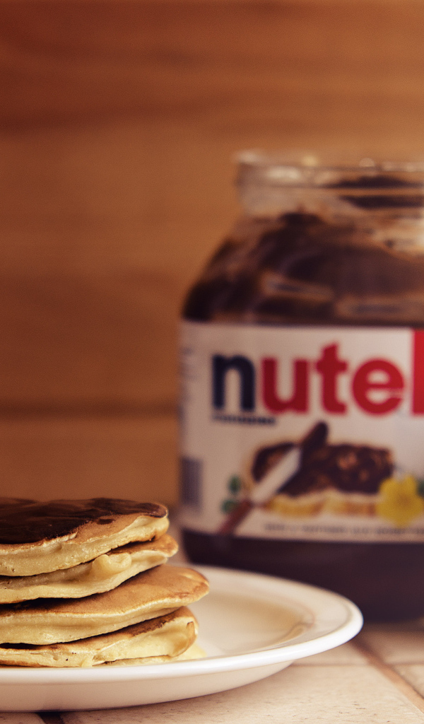 Блины с нутеллой