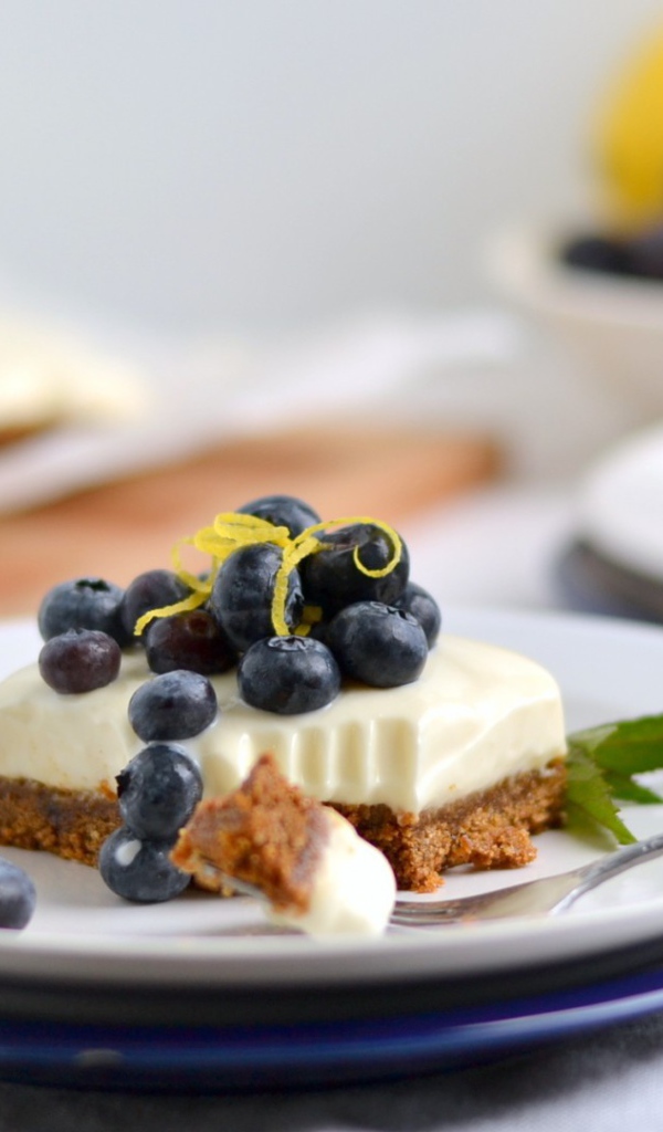 Черничный десерт