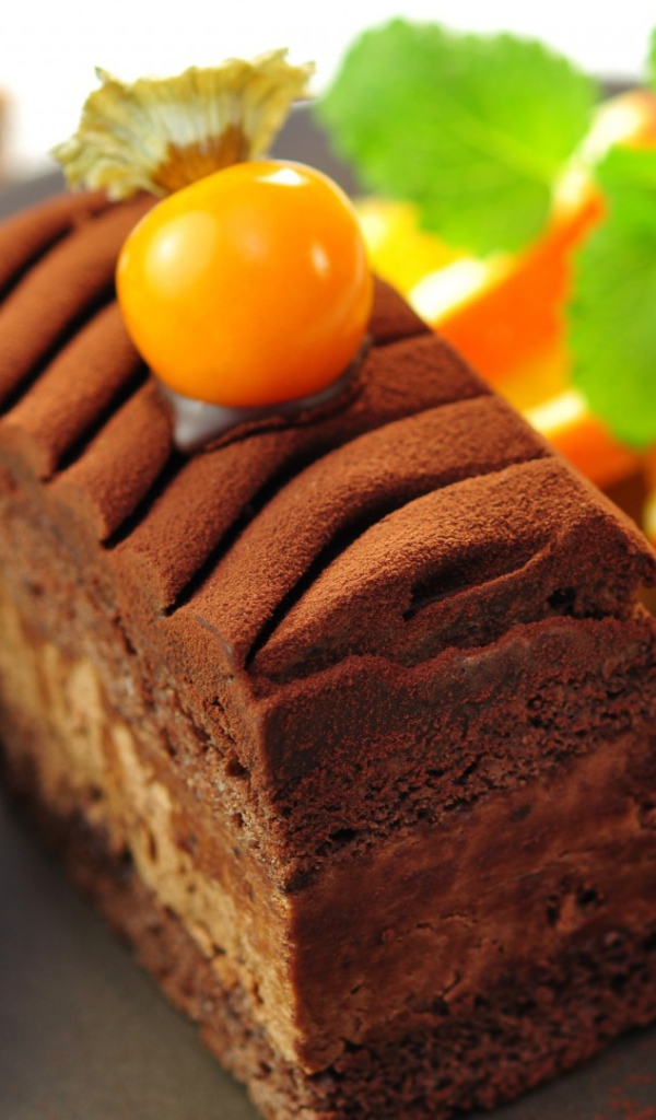 Торт с ванилью