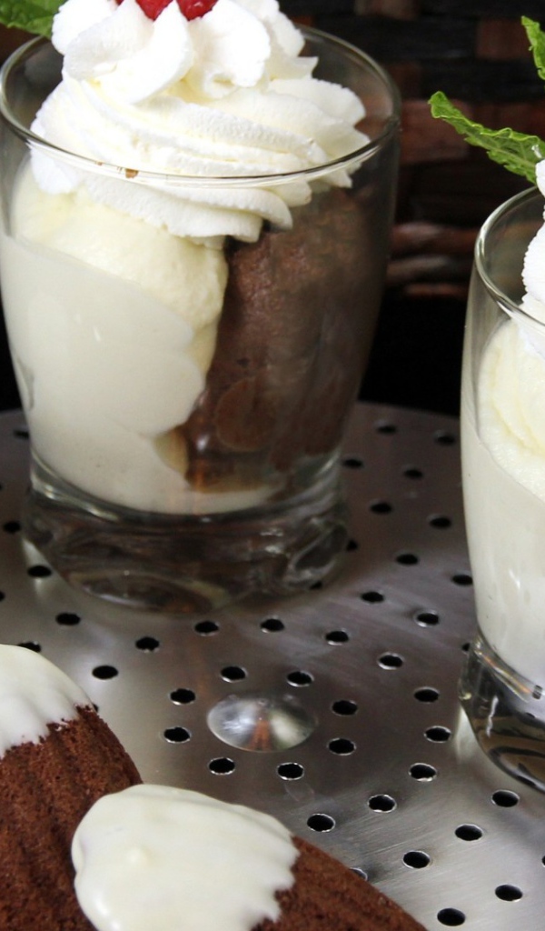 Шоколадное мороженное