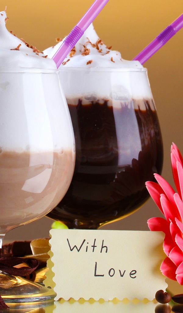 Шоколадные коктейли