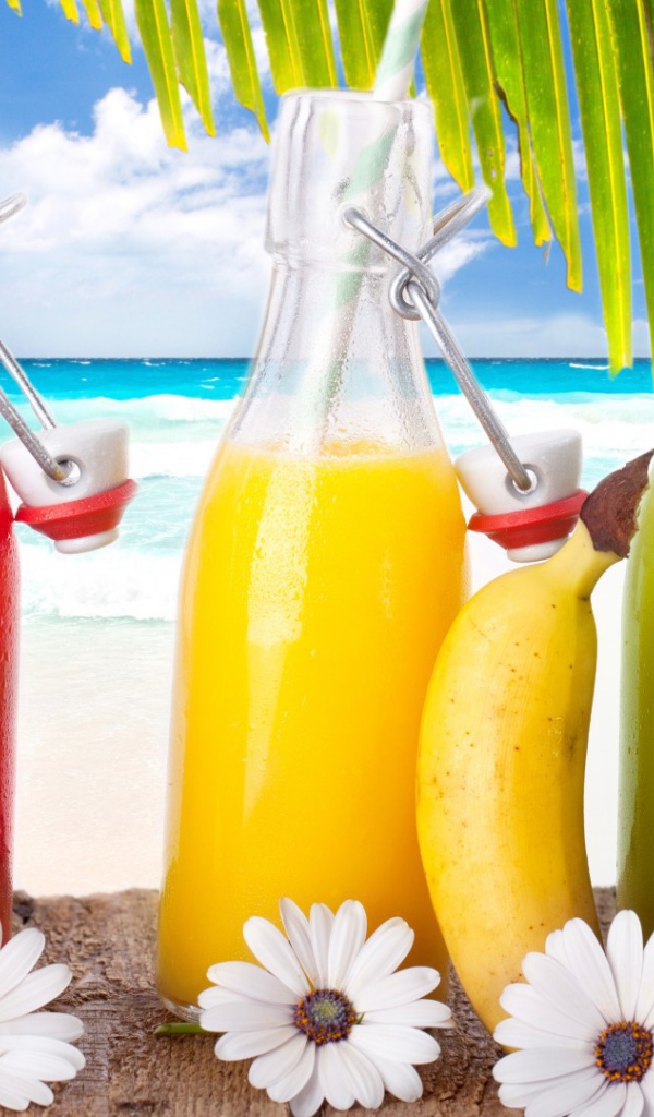 Коктейли из тропических фруктов